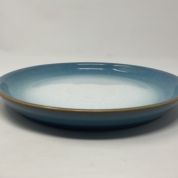 Denby Azure Haze Stoneware Coupe Dinner Plate (4 available $30 EACH) - Picture 3 of 5